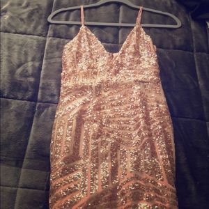 Xenia Boutique Rose Gold Dress